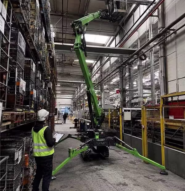 Spider Lifts: When And Why You Need To Use Them 9 The spider lift currently at work on the construction site