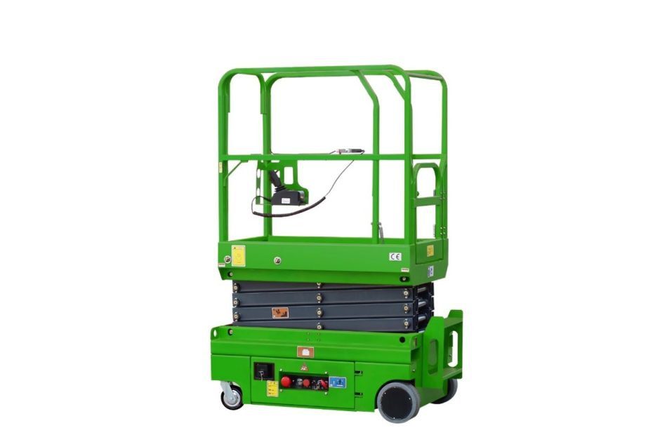 Small Scissor Lifts: Remarkable Solutions for Elevated Work 9 View of Jovoo Scissor lift designed for efficient lifting and transportation tasks in various settings.